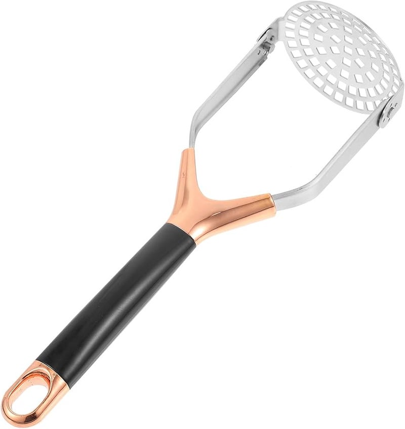 Rose Gold Stainless Steel Potato Ricer Vegetable Masher Food Press Kitchen Tool - Image 1